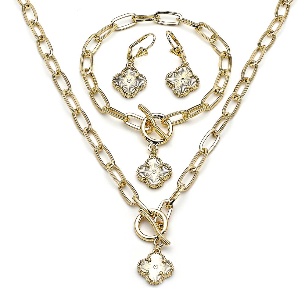 Conjuntos de gold filled 18 kt