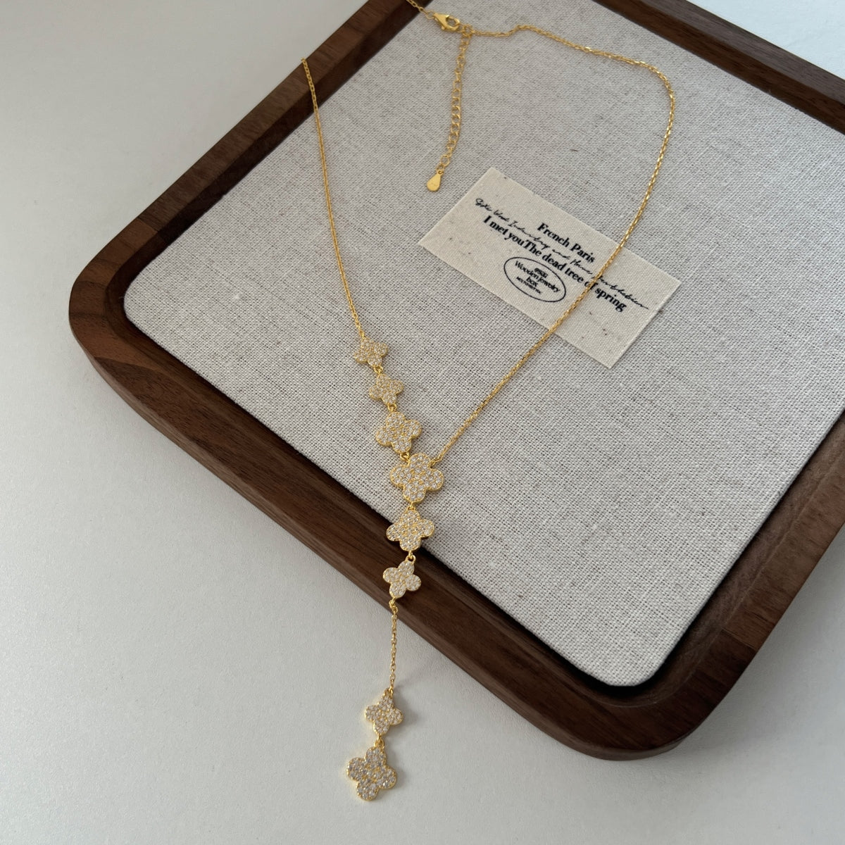 Cadena Plata 925 Clover