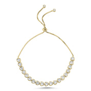 Pulsera Plata 925 Estilo Tennis