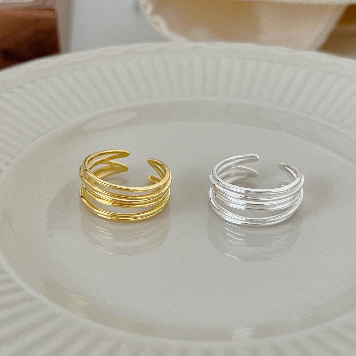 Anillo Plata 925 Ajustable Minimalista