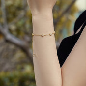 Pulsera Plata 925 Clover cz
