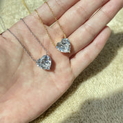 Cadena Plata 925 colgante de Corazon
