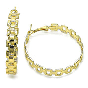 Argolla Gold filled Huggie Dorada