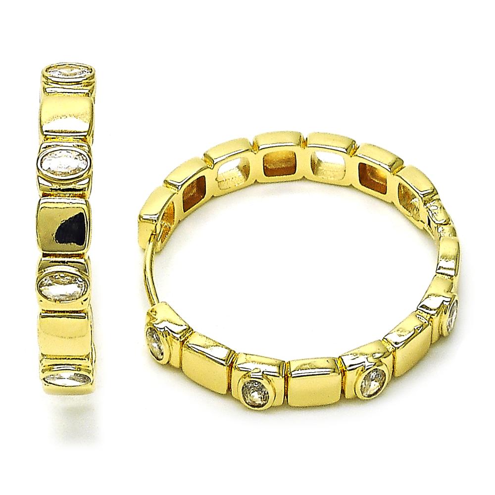 Argolla Gold filled Huggie