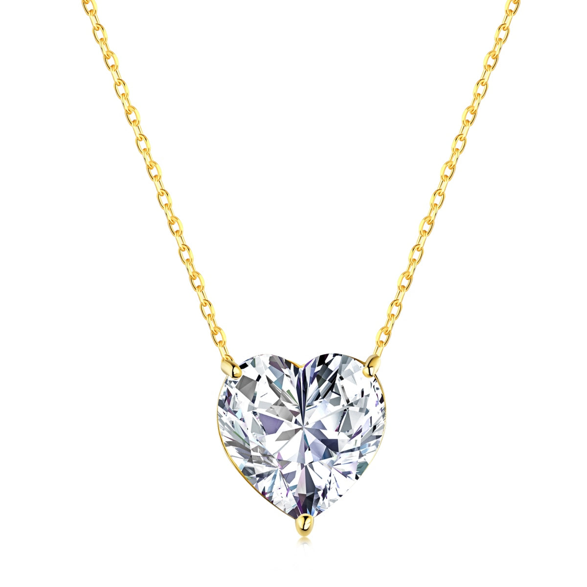 Cadena Plata 925 colgante de Corazon