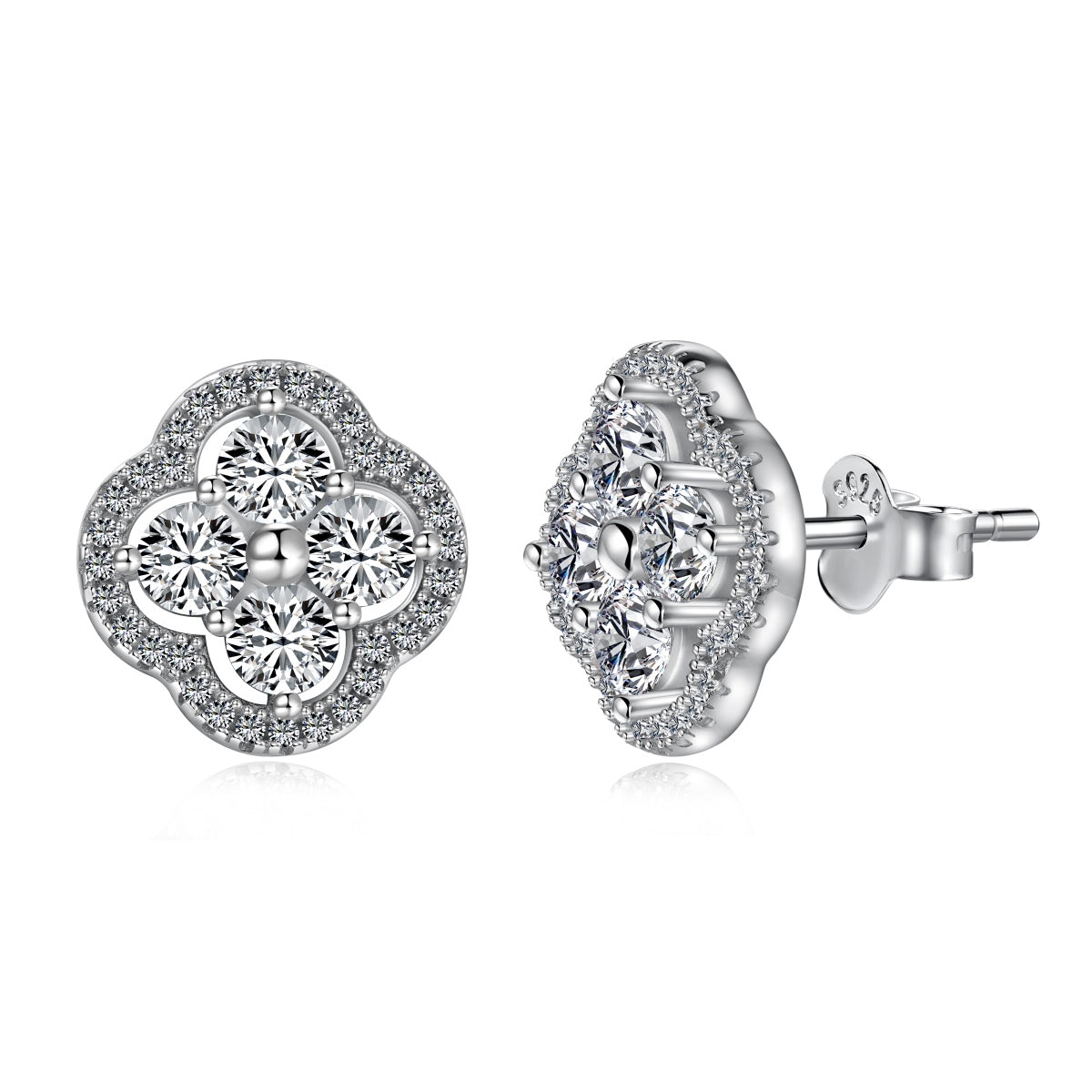 Arete Plata 925 Clover