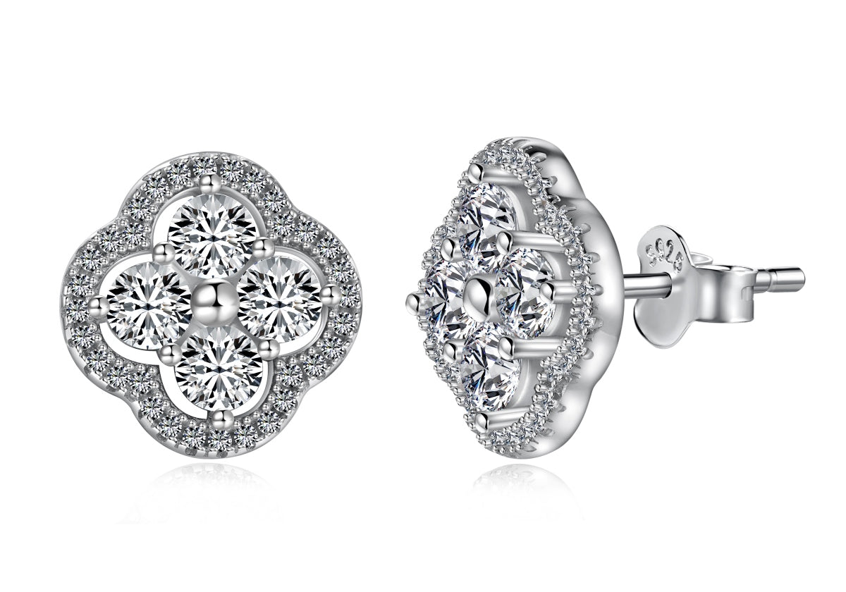 Arete Plata 925 Clover