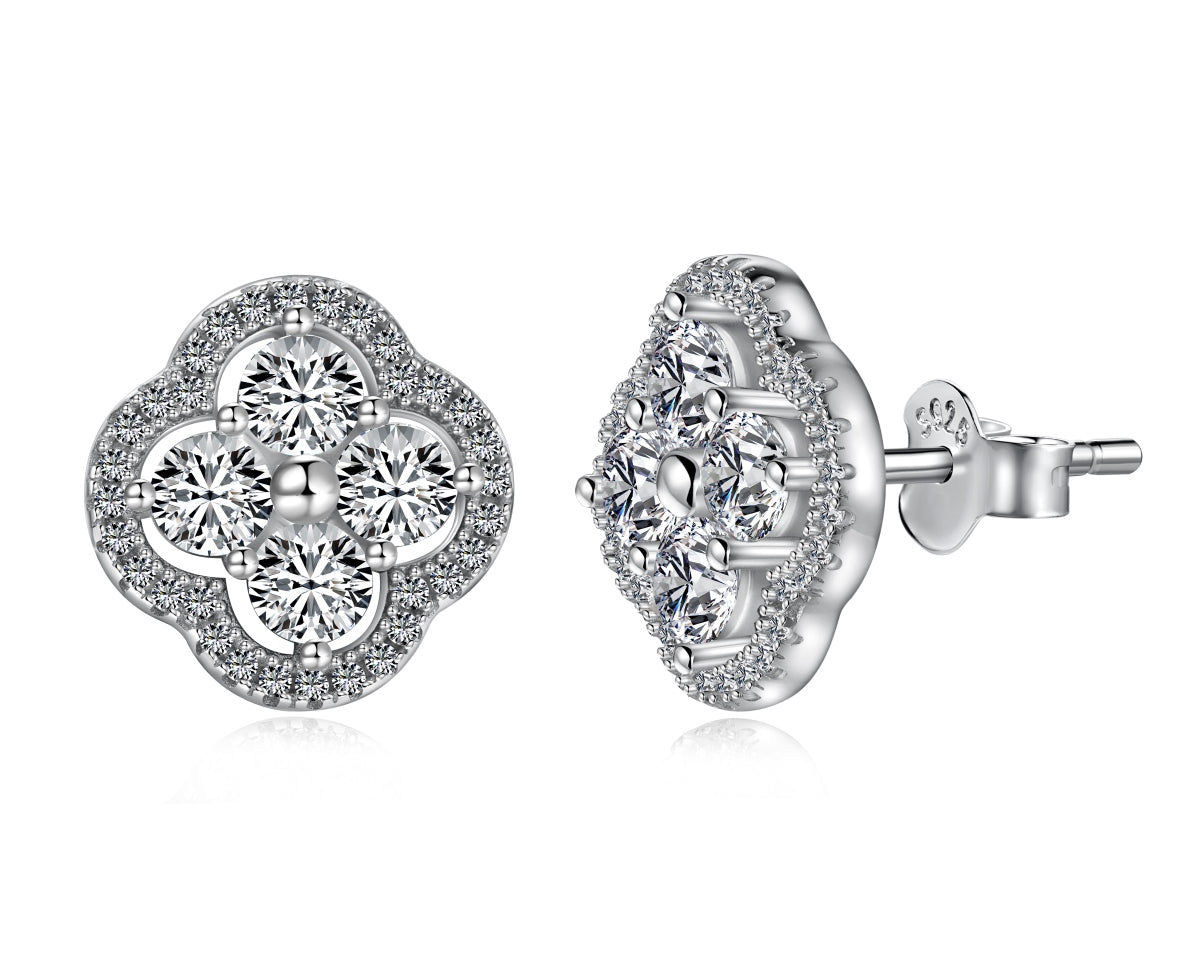 Arete Plata 925 Clover