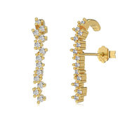 Arete Plata 925 Stud Cz