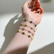 Pulsera Plata 925 Clover cz
