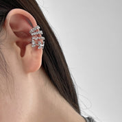 Arete Plata 925 Ear cuff CZ