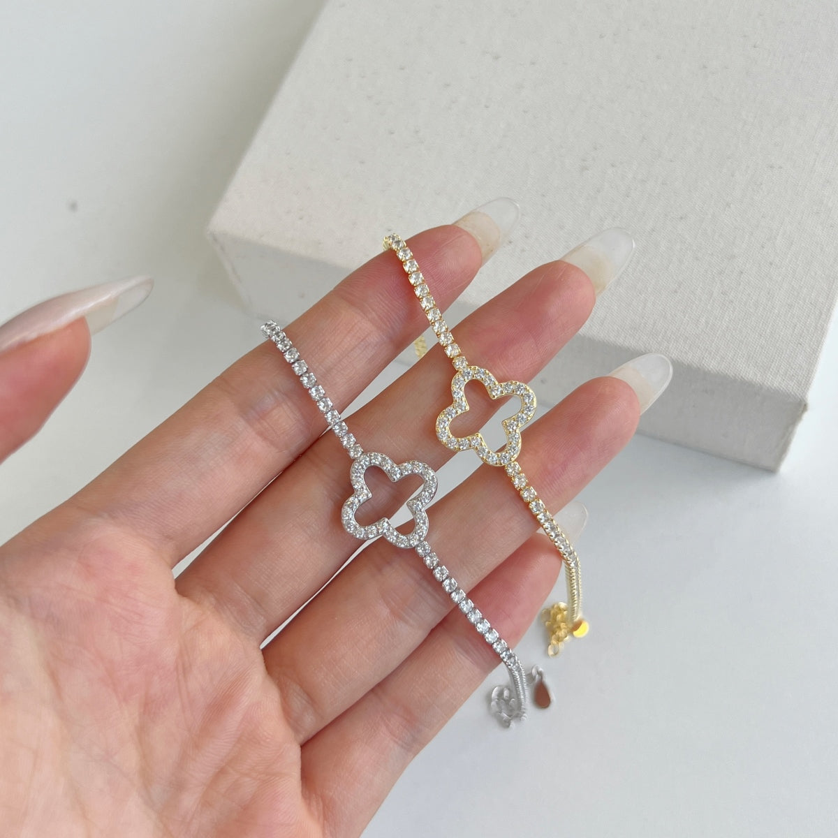 Pulsera Plata 925 Clover