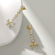 Arete plata 925 coquete