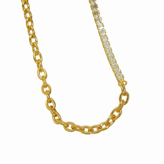 Choker Plata 925 Circonia