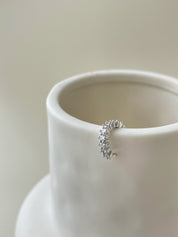 Arete Plata 925 Ear cuff CZ
