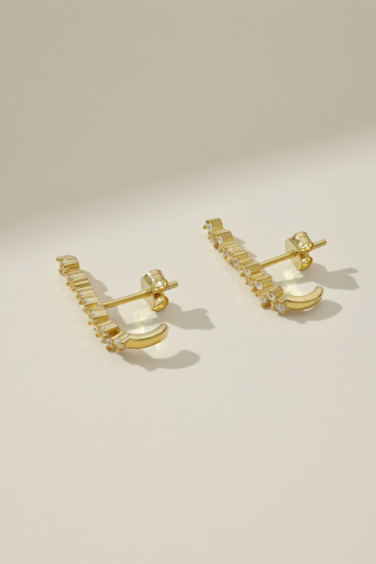 Arete Plata 925 Stud Cz
