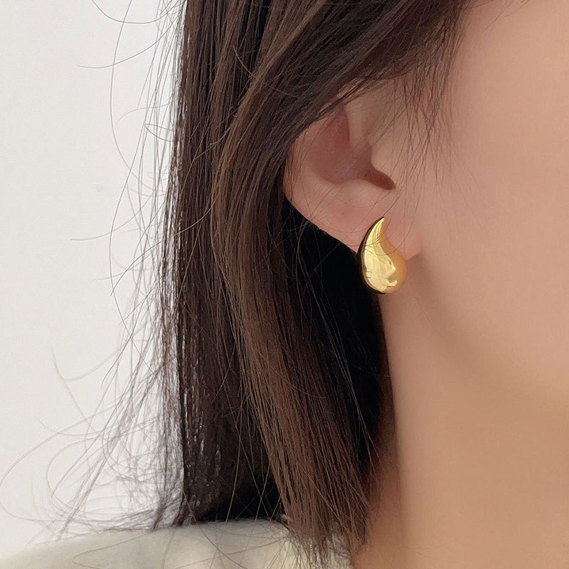Aretes Plata 25 sterling silver, Drop Ear Gota