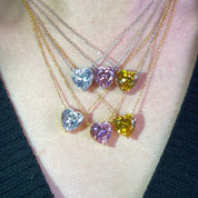 Cadena Plata 925 colgante de Corazon