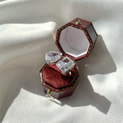 Anillo Plata 925 CZ Duo