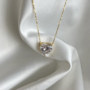 Cadena Plata 925 colgante de Corazon