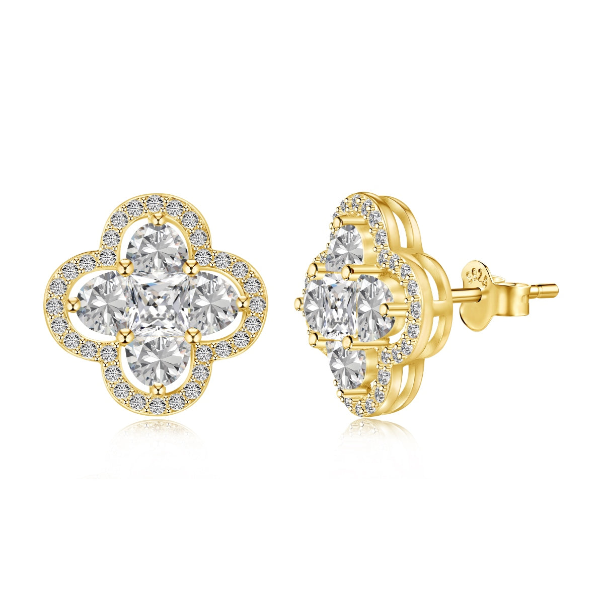 Arete Plata 925 Clover