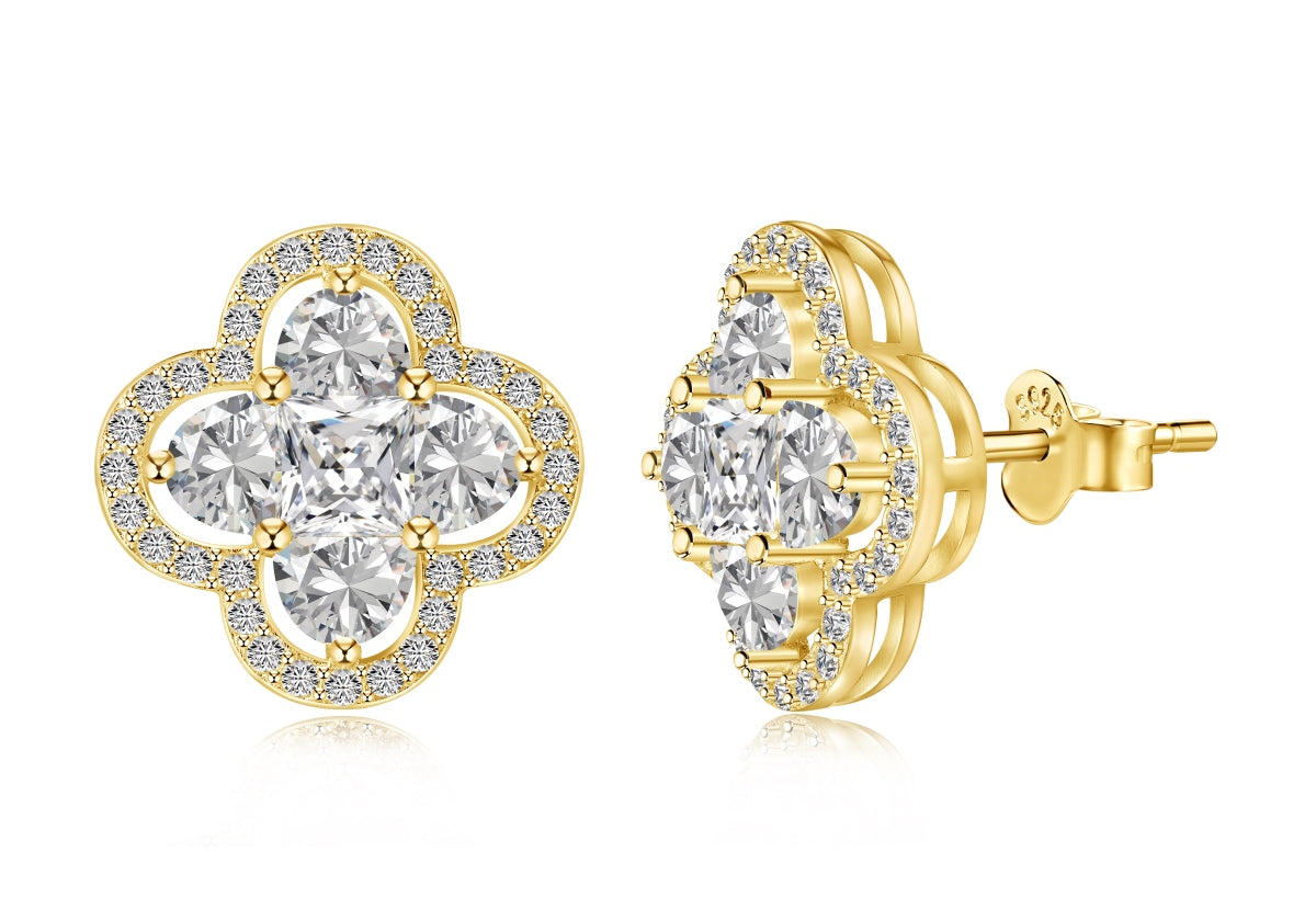 Arete Plata 925 Clover