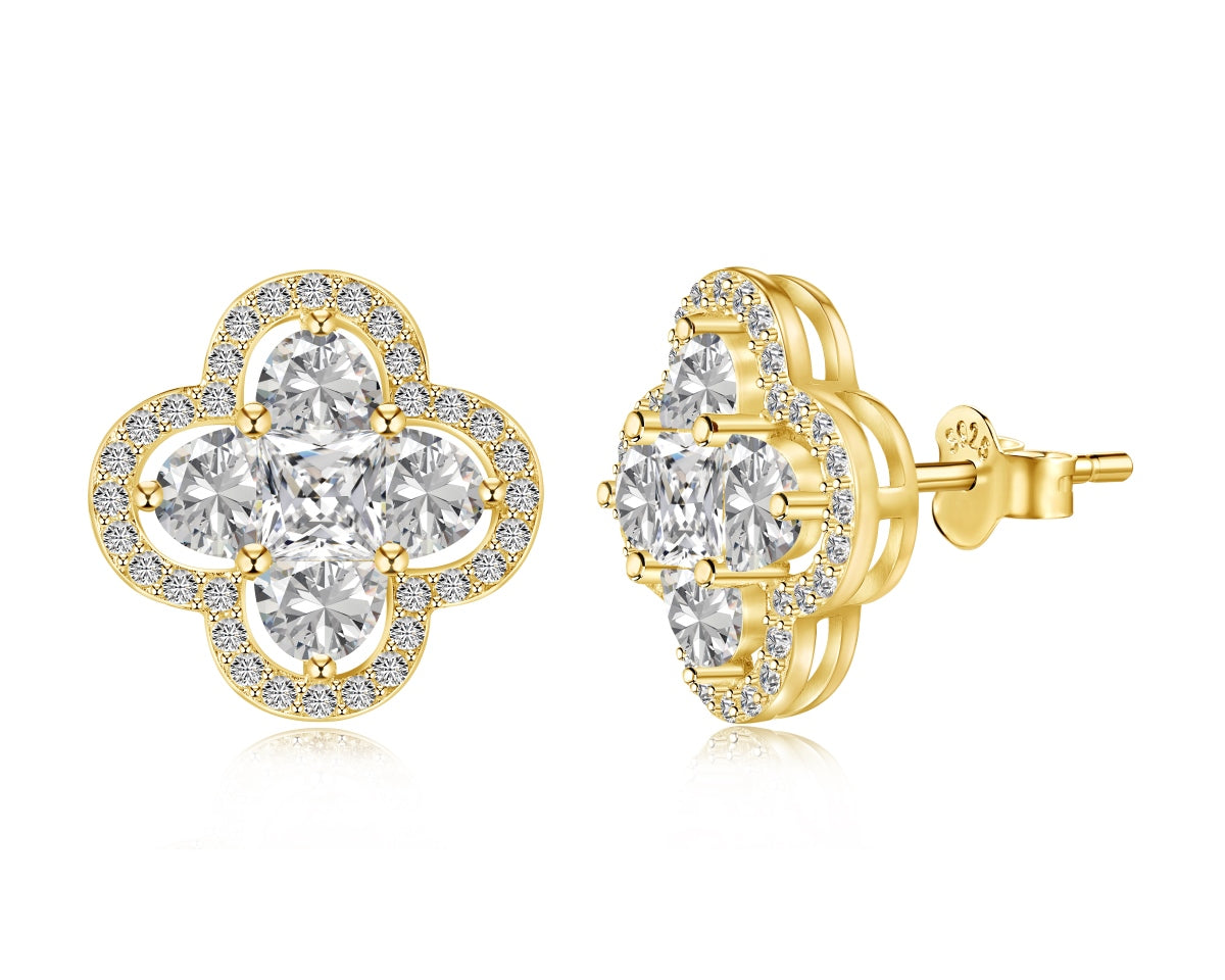 Arete Plata 925 Clover