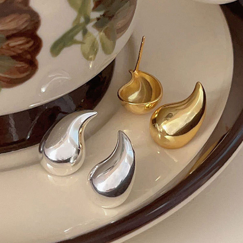 Aretes Plata 25 sterling silver, Drop Ear Gota