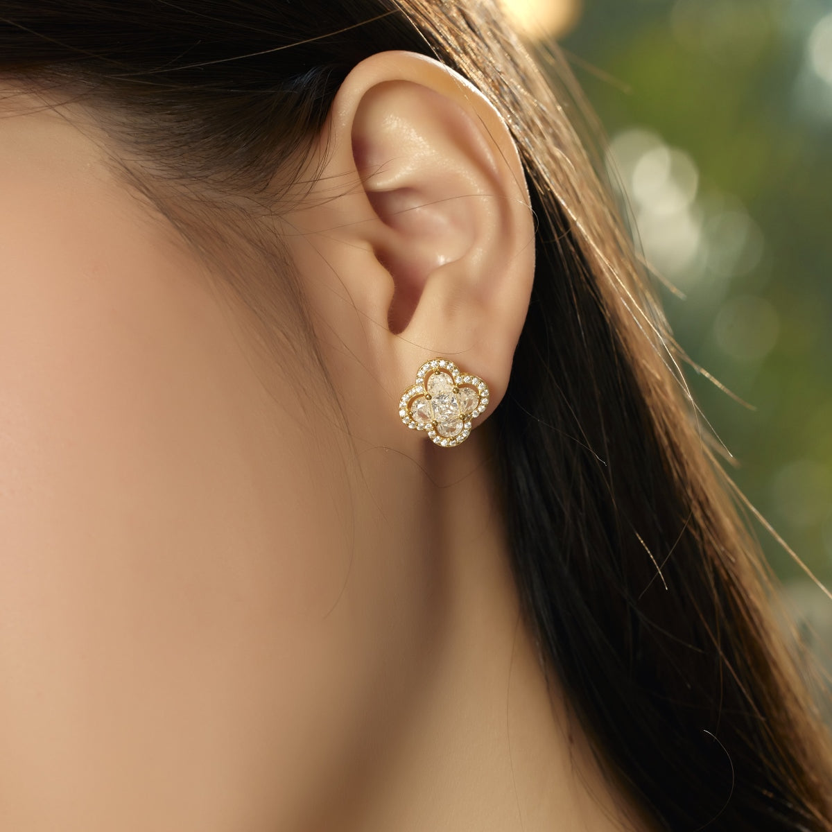 Arete Plata 925 Clover