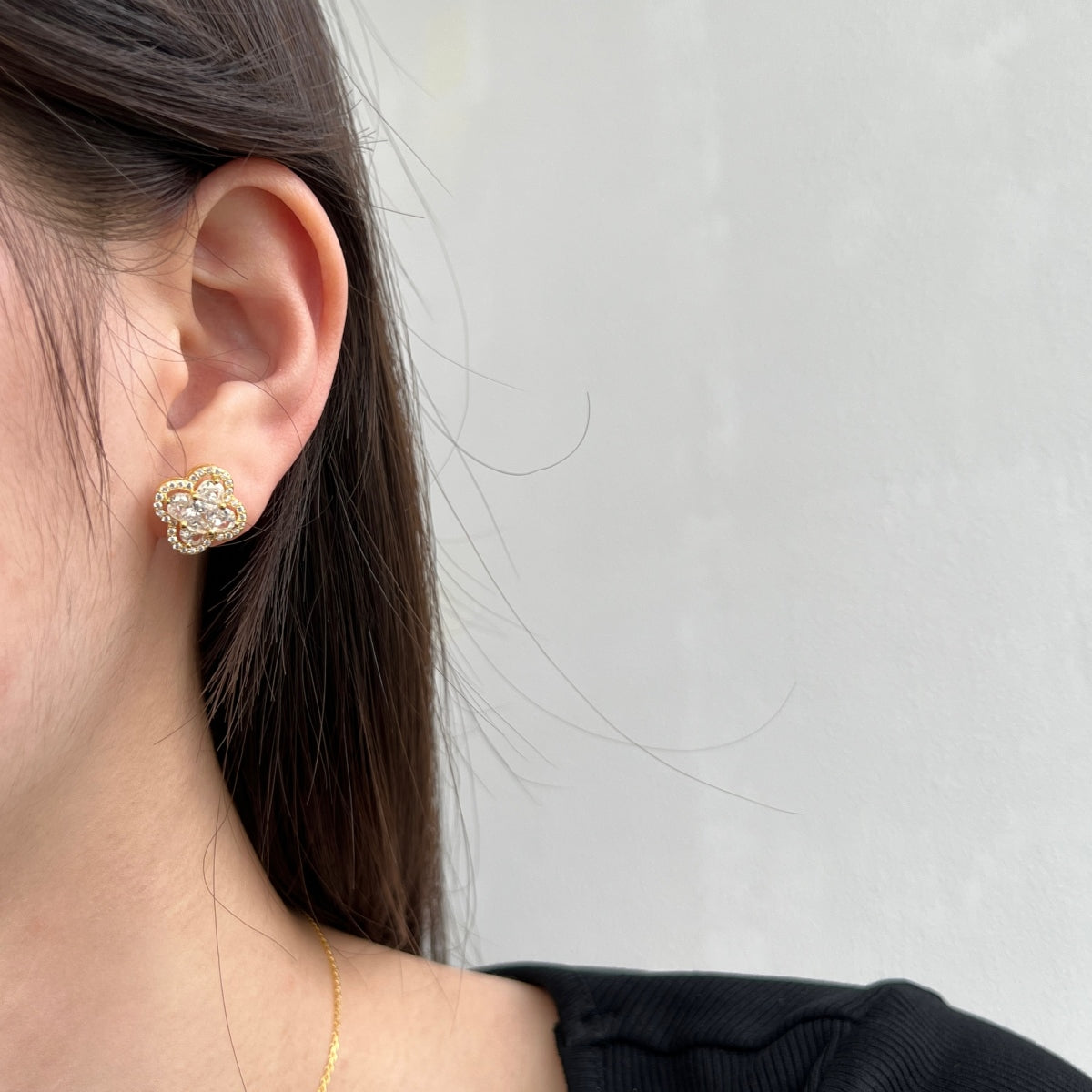 Arete Plata 925 Clover