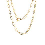 Collar / Chunky Plata 925  Paper Clip