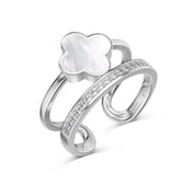 Anillo Plata 925 Clover