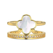 Anillo Plata 925 Clover