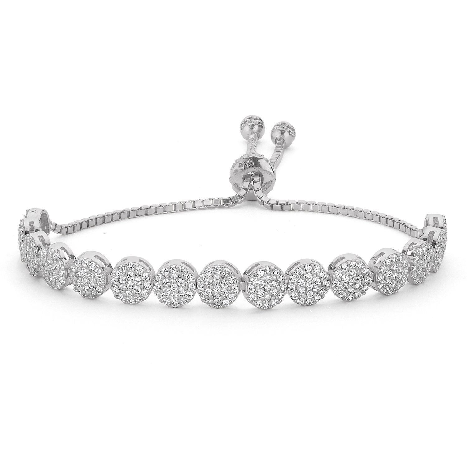 Pulsera Plata 925 con Circonita Cúbica