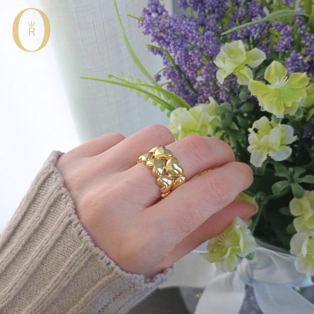 Anillo Dorado xoxo