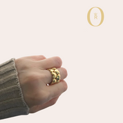 Anillo Dorado xoxo
