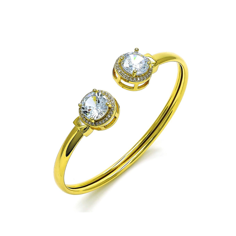 Brazalete Gold filled Circonia