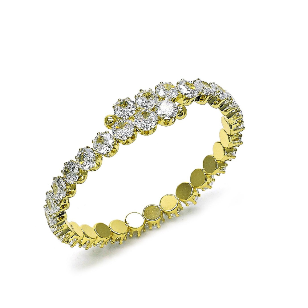 Brazalete Gold filled  Zirconias cz