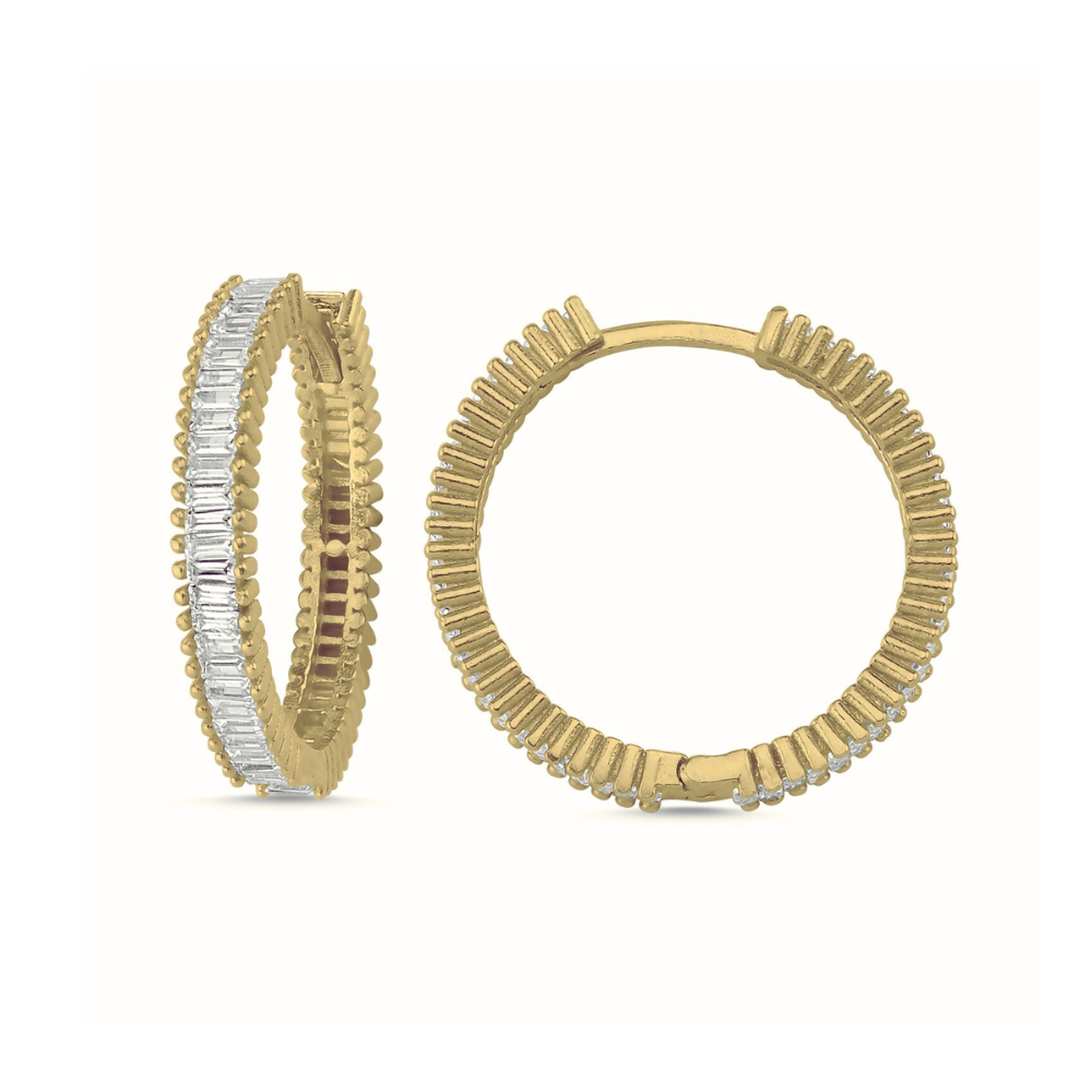 Argollas Plata 925 Huggie