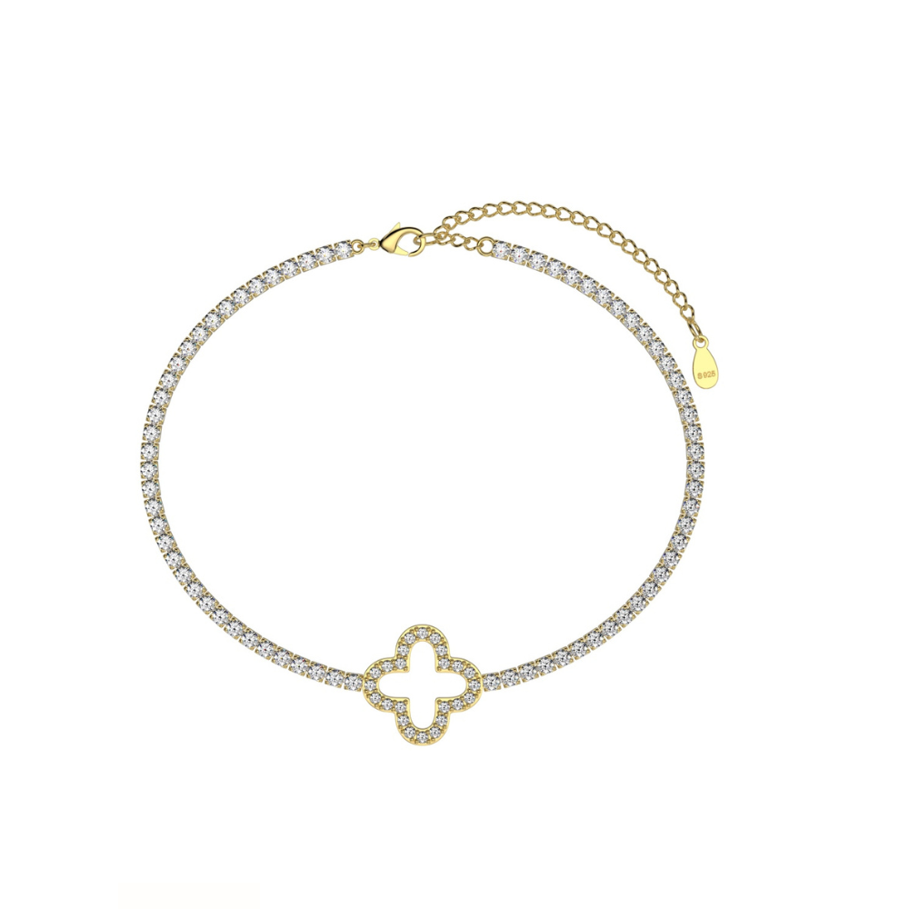 Pulsera Plata 925 Clover