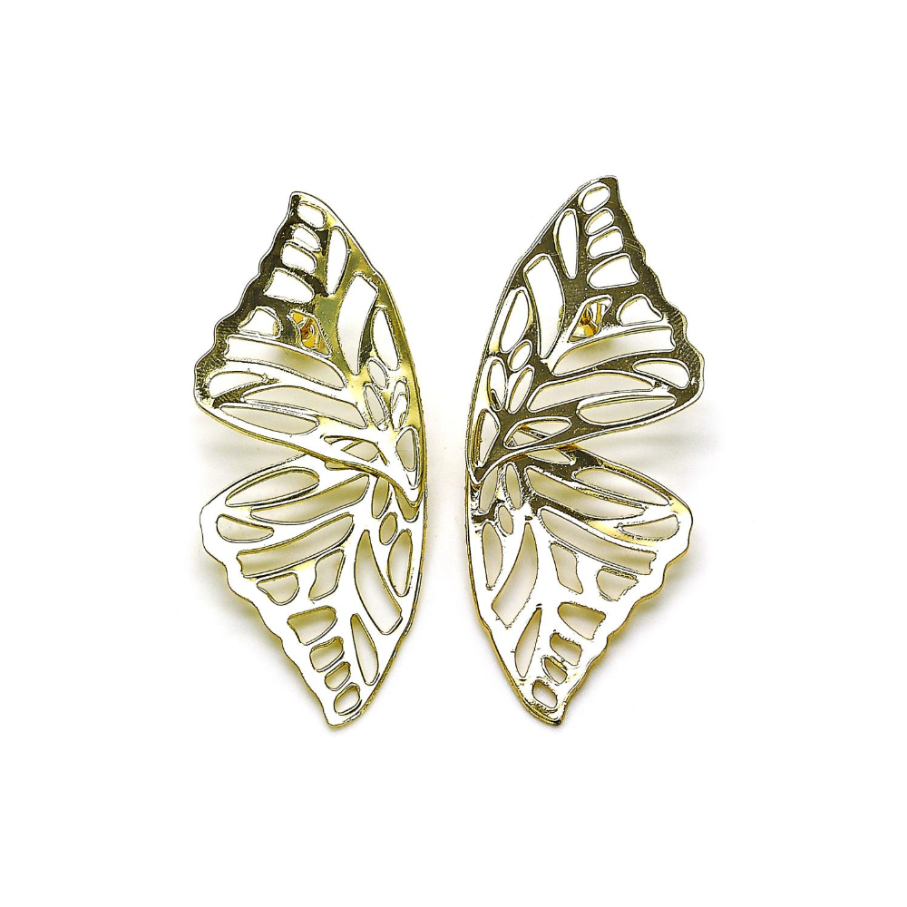 Aretes Gold filled Mariposa.