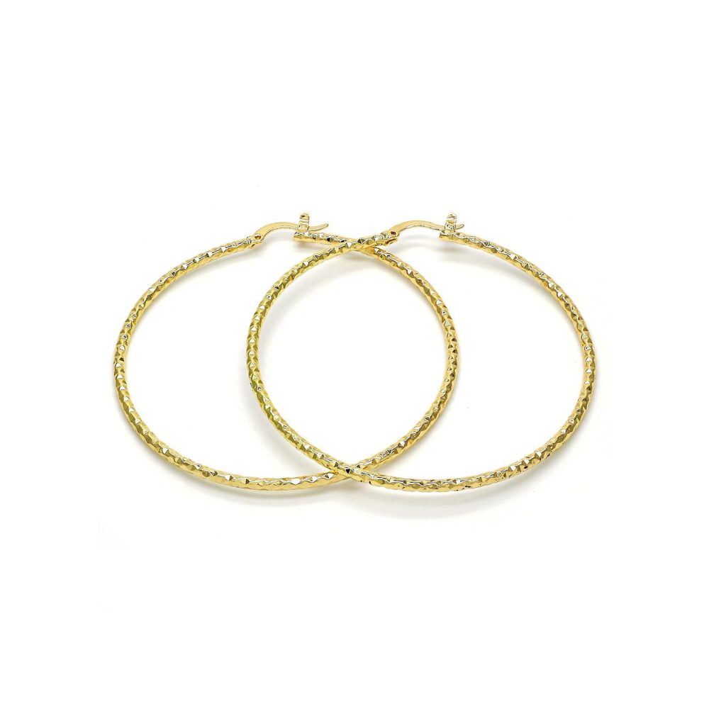 Argolla Gold filled huggie Dorada