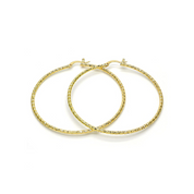 Argolla Gold filled huggie Dorada