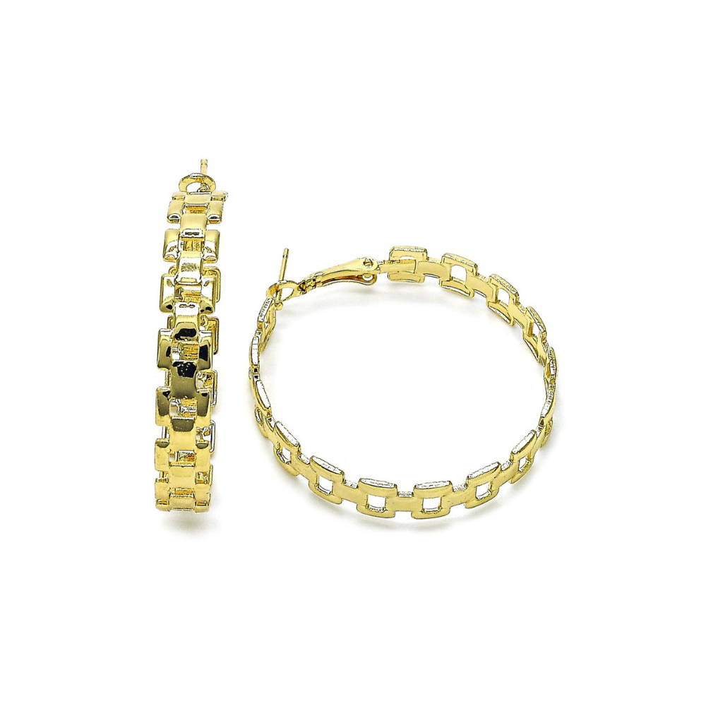 Argolla Gold filled Huggie Dorada