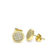 Aretes Gold filled Botón