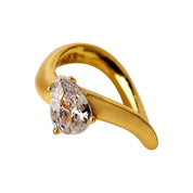 Arete Plata 925 Ear Cuff Oval