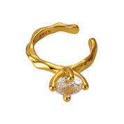 Aretes Plata 925 Clip On Ear Cuff Ring
