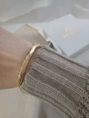 Brazalete Goldfilled Aro Dorado