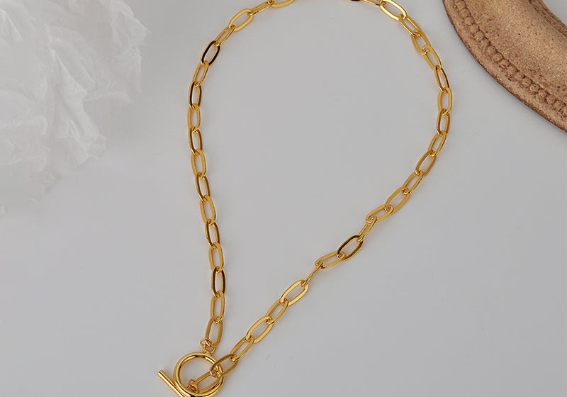  Chunky Plata 925  Paper Clip