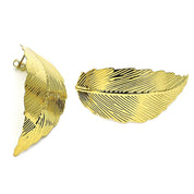 Arete Gold filled Hoja